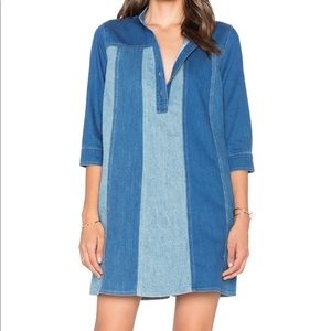 MiH Jeans Denim Mini Dress Size Medium